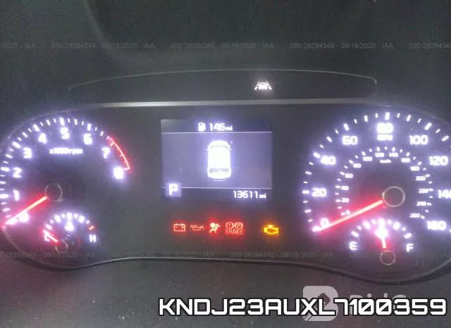 KNDJ23AUXL7100359 фото 8