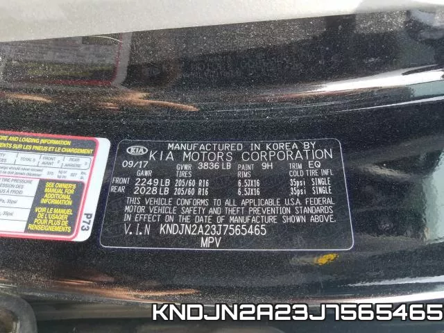 KNDJN2A23J7565465 фото 2