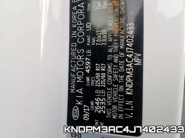 KNDPM3AC4J7402433 фото 2