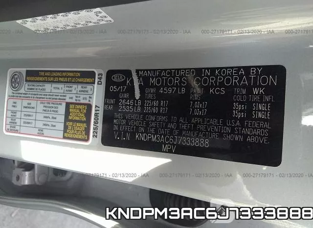 KNDPM3AC6J7333888 фото 10