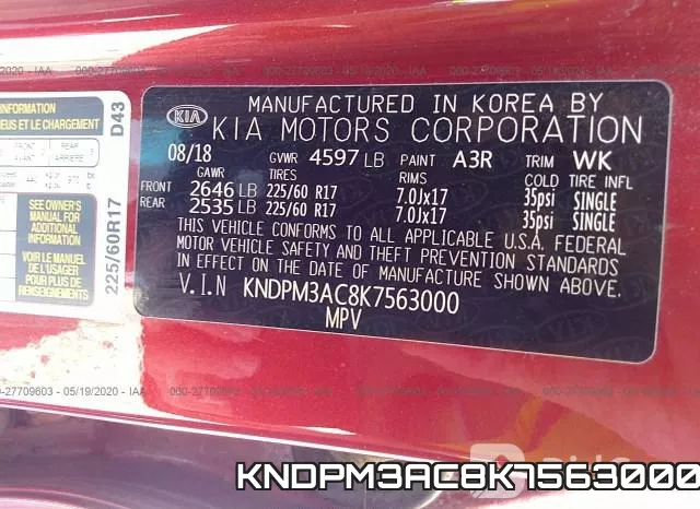 KNDPM3AC8K7563000 фото 10