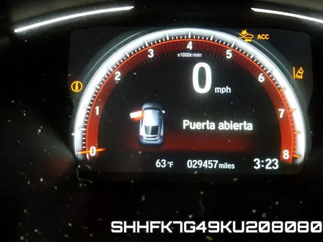 SHHFK7G49KU208080 фото 9