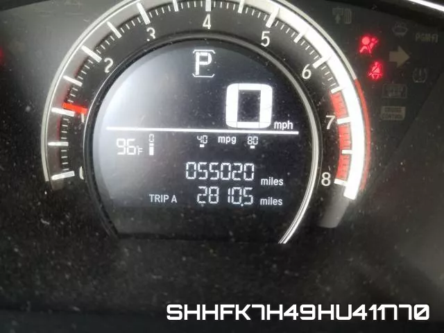 SHHFK7H49HU411770 фото 9