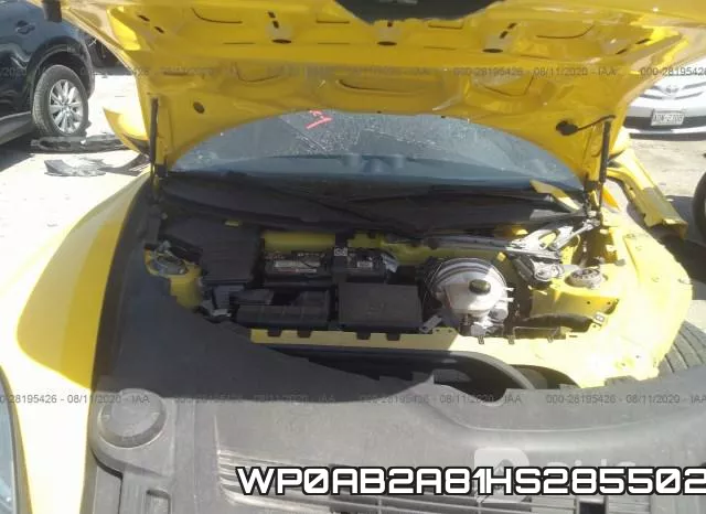 WP0AB2A81HS285502 фото 2