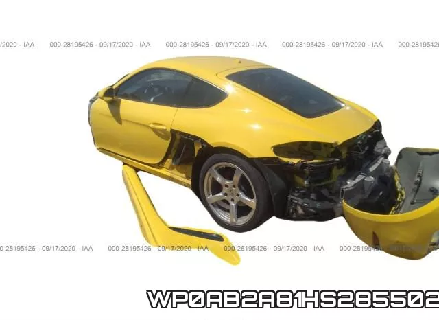 WP0AB2A81HS285502 фото 4
