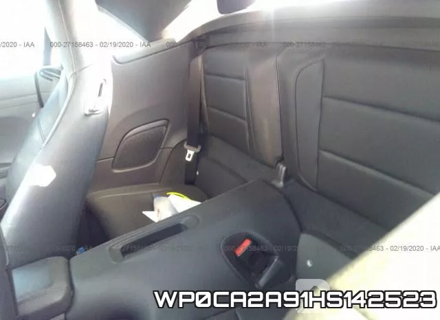 WP0CA2A91HS142523 фото 9