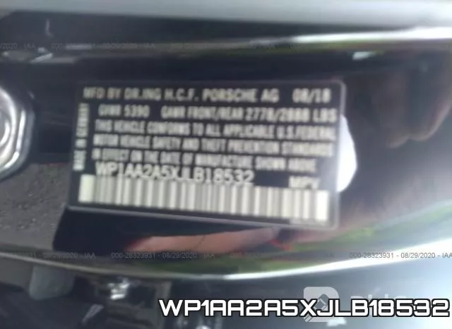 WP1AA2A5XJLB18532 фото 10