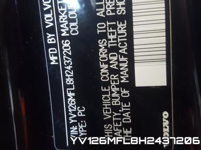 YV126MFL8H2437206 фото 2