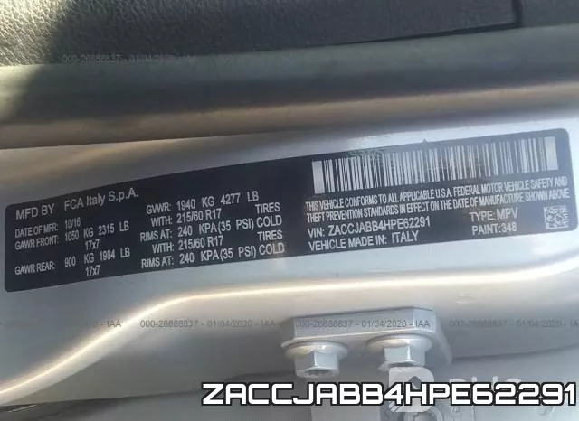 ZACCJABB4HPE62291 фото 10
