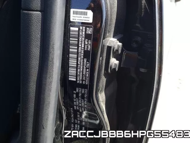 ZACCJBBB6HPG55483 фото 2
