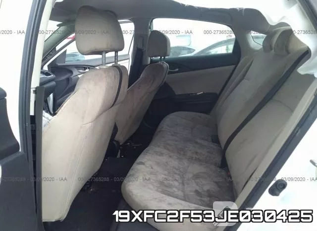 19XFC2F53JE030425 фото 9