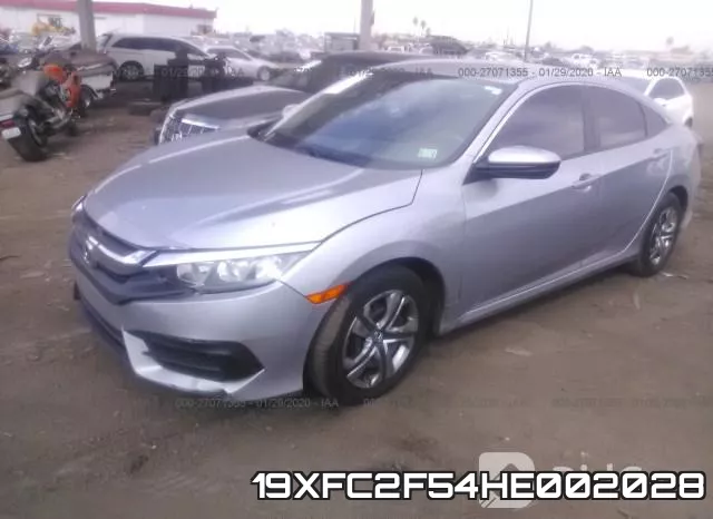 19XFC2F54HE002028 фото 3