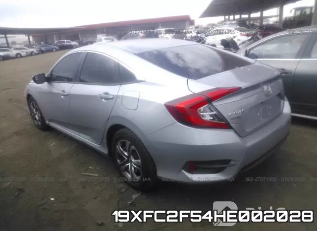 19XFC2F54HE002028 фото 4