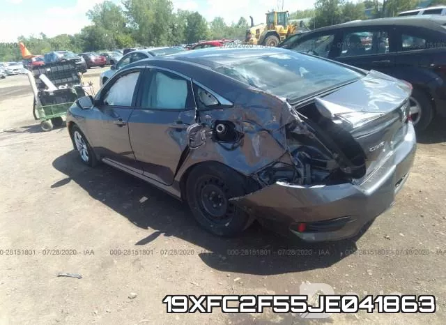 19XFC2F55JE041863 фото 4
