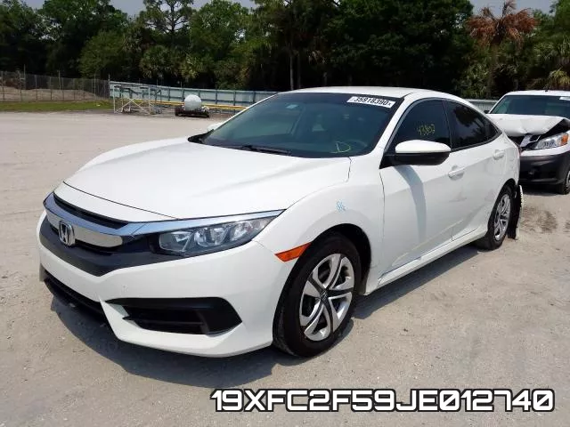19XFC2F59JE012740 фото 3