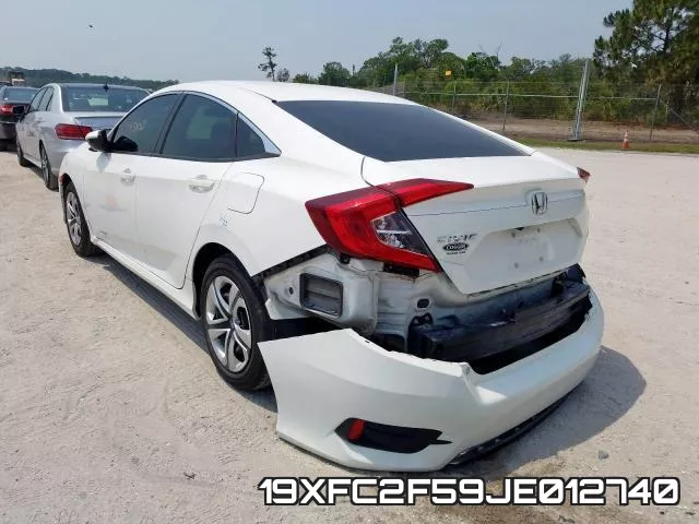 19XFC2F59JE012740 фото 4