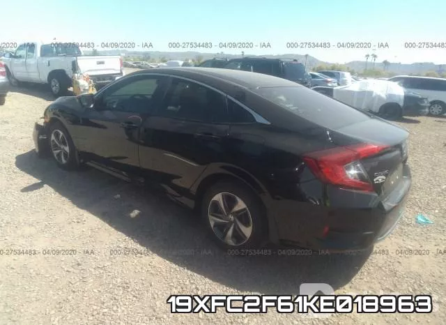 19XFC2F61KE018963 фото 4