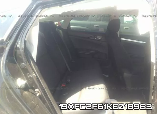 19XFC2F61KE018963 фото 9