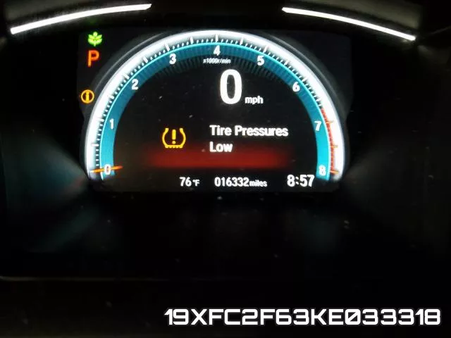 19XFC2F63KE033318 фото 9