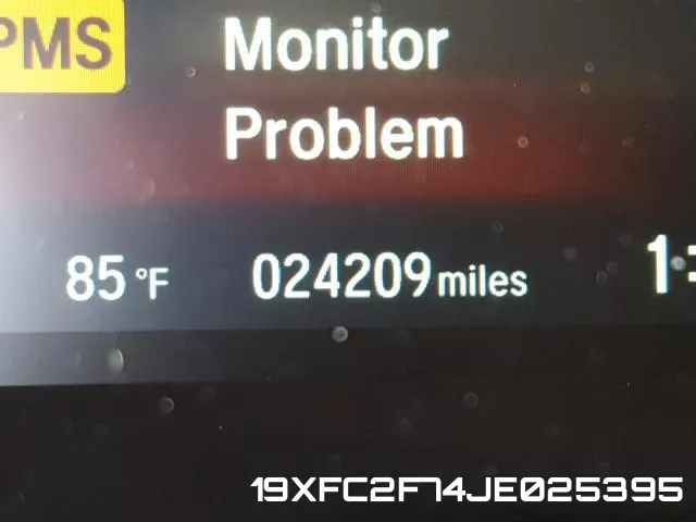 19XFC2F74JE025395 фото 8