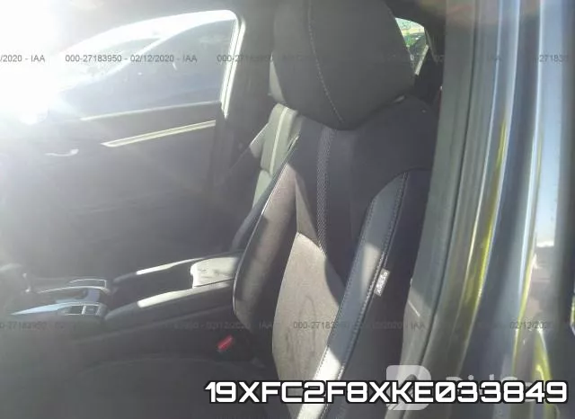 19XFC2F8XKE033849 фото 6