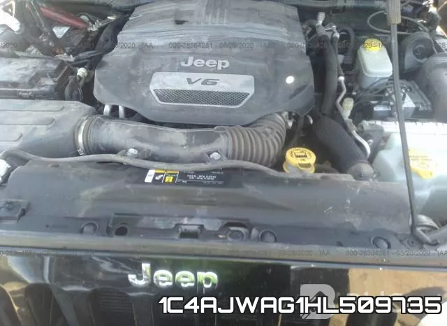 1C4AJWAG1HL509735 фото 2