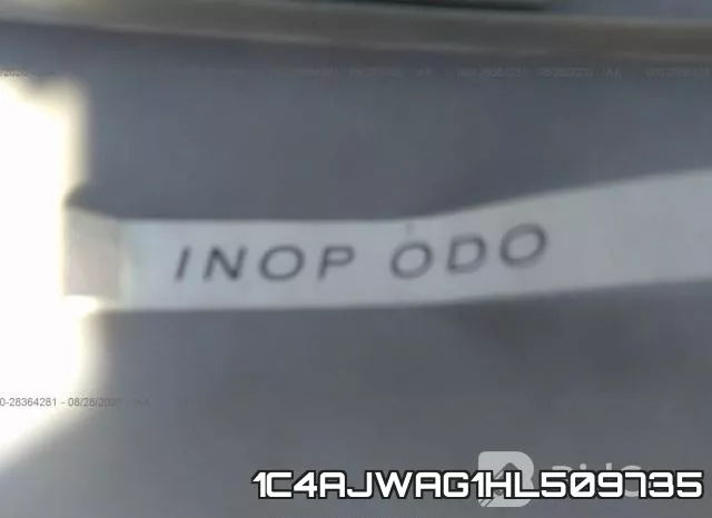 1C4AJWAG1HL509735 фото 8