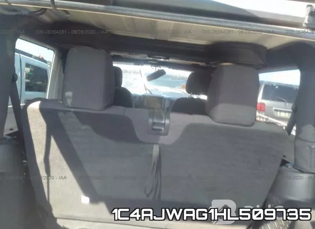 1C4AJWAG1HL509735 фото 9