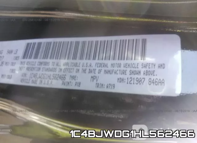 1C4BJWDG1HL562466 фото 10