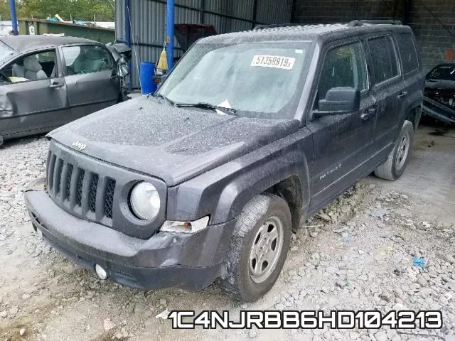 1C4NJRBB6HD104213 фото 3