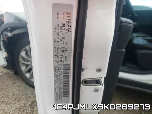1C4PJMLX9KD289273 фото 2