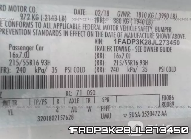 1FADP3K28JL273450 фото 10