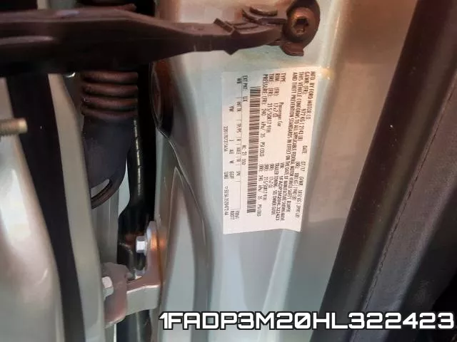 1FADP3M20HL322423 фото 2