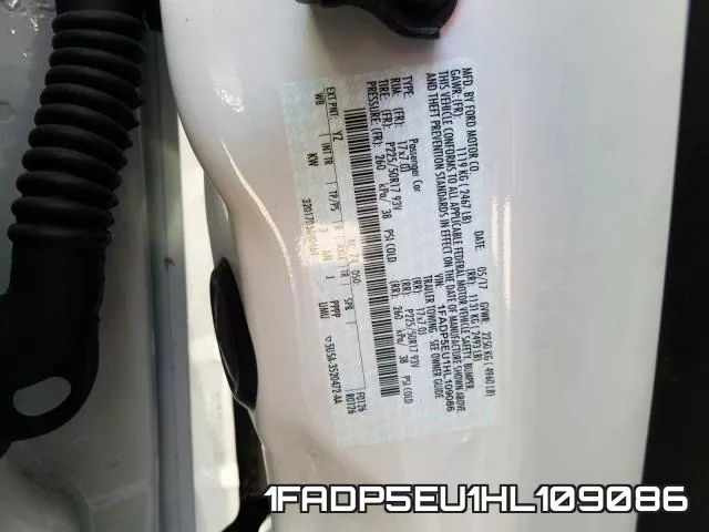 1FADP5EU1HL109086 фото 2