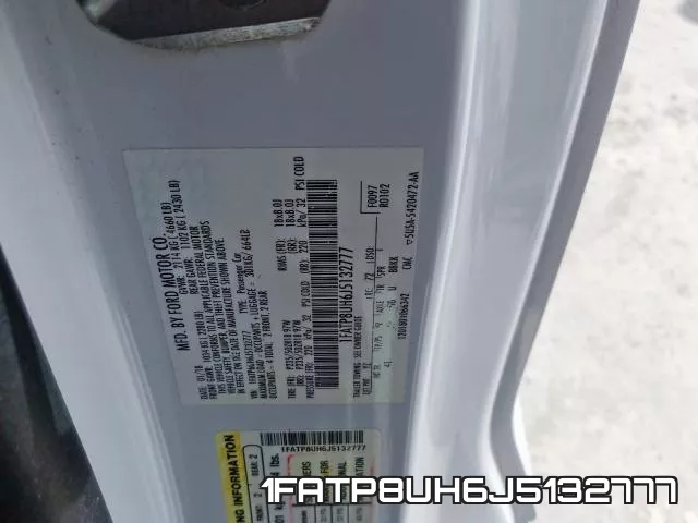 1FATP8UH6J5132777 фото 2