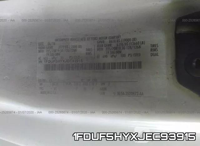 1FDUF5HYXJEC93915 фото 10