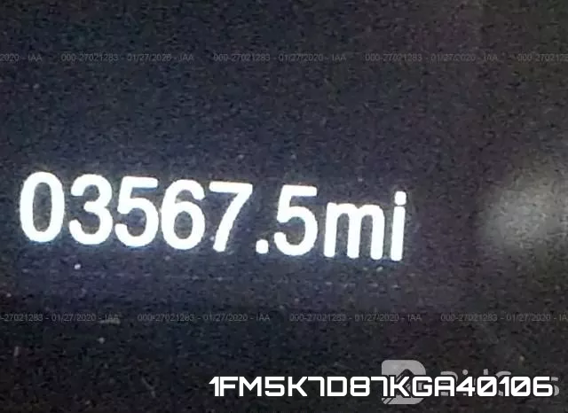 1FM5K7D87KGA40106 фото 8
