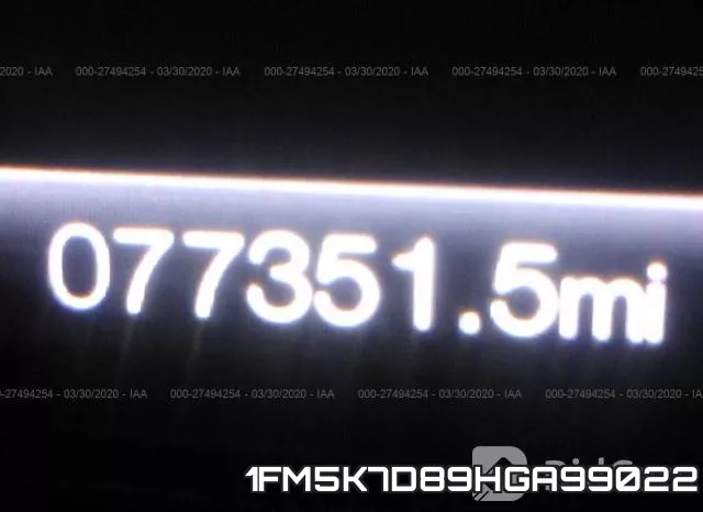 1FM5K7D89HGA99022 фото 8