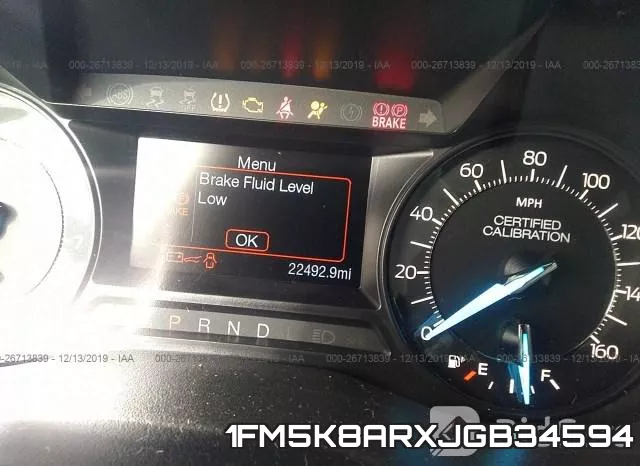 1FM5K8ARXJGB34594 фото 8