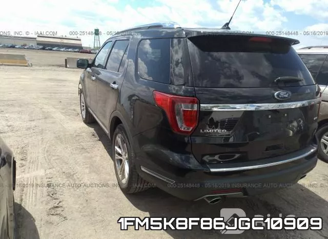 1FM5K8F86JGC10909 фото 4