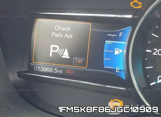 1FM5K8F86JGC10909 фото 8
