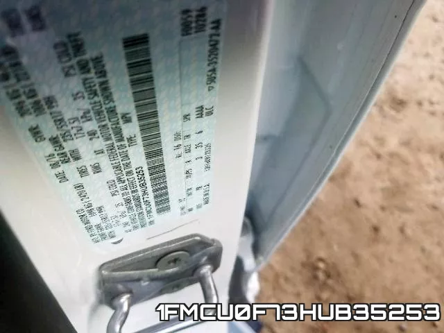 1FMCU0F73HUB35253 фото 2