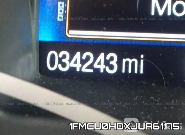 1FMCU0HDXJUA61175 фото 8