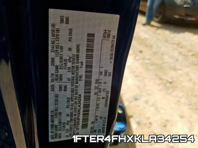 1FTER4FHXKLA34254 фото 2