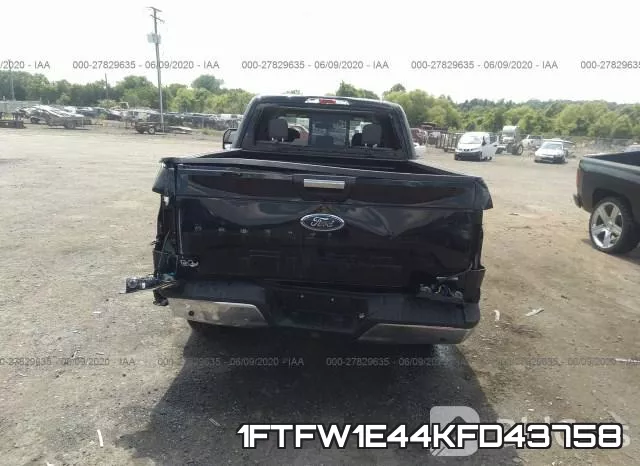 1FTFW1E44KFD43758 фото 7