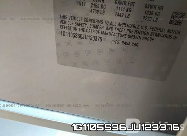 1G1105S36JU123376 фото 10