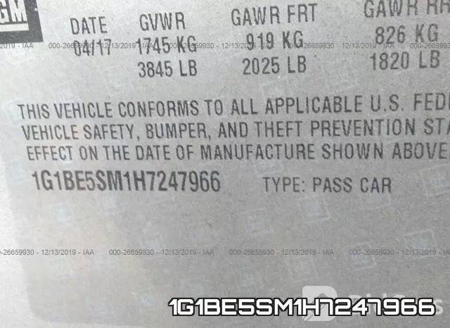 1G1BE5SM1H7247966 фото 10