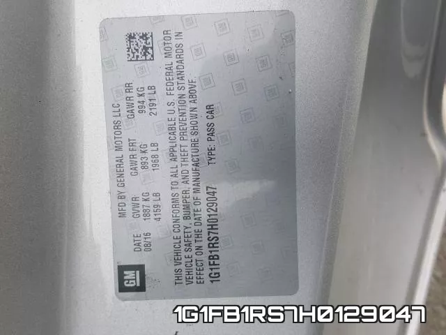 1G1FB1RS7H0129047 фото 2
