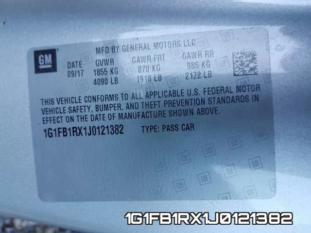 1G1FB1RX1J0121382 фото 2