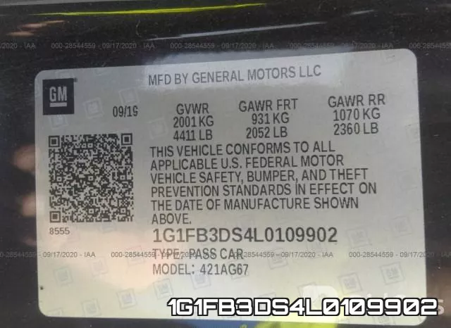 1G1FB3DS4L0109902 фото 10